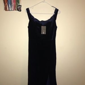 Fashionova Velvet Dress
